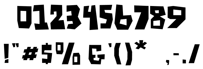 Blonkster फ़ॉन्ट अन्य घर का काम