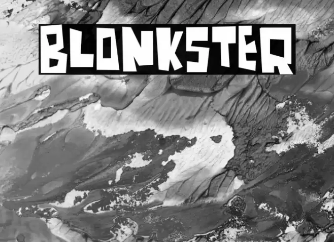 Blonkster फ़ॉन्ट examples