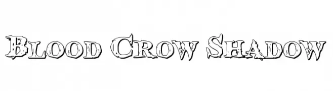 Blood Crow Shadow  لخطوط تنزيل