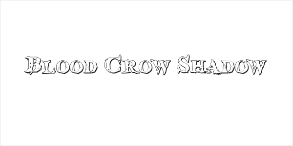 Blood Crow Shadow Logo