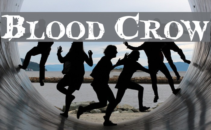 Blood Crow Font examples