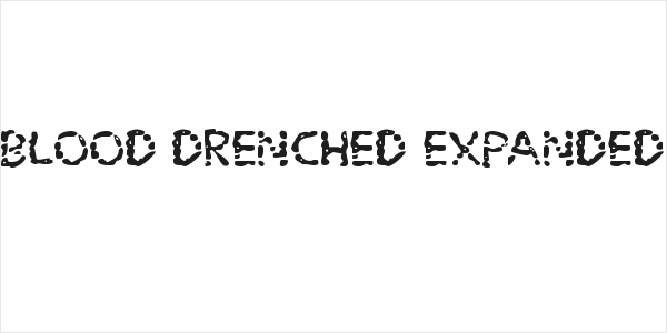 Blood Drenched Expanded Logo