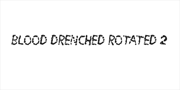 Blood Drenched Rotated 2 Logo