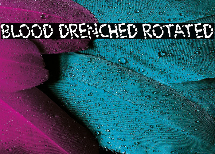 Blood Drenched Rotated Example 1