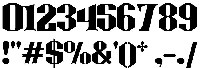 Blood Moon Regular Schriftart Anderer Schreiben