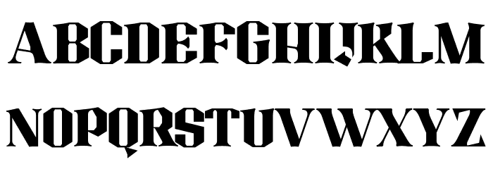 Blood Moon Regular Schriftart Groß