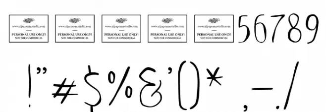 Blood Moon Font Alte caractere