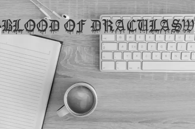 Blood Of DraculaSW Font examples