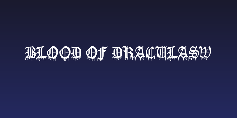 Blood Of DraculaSW Social Header
