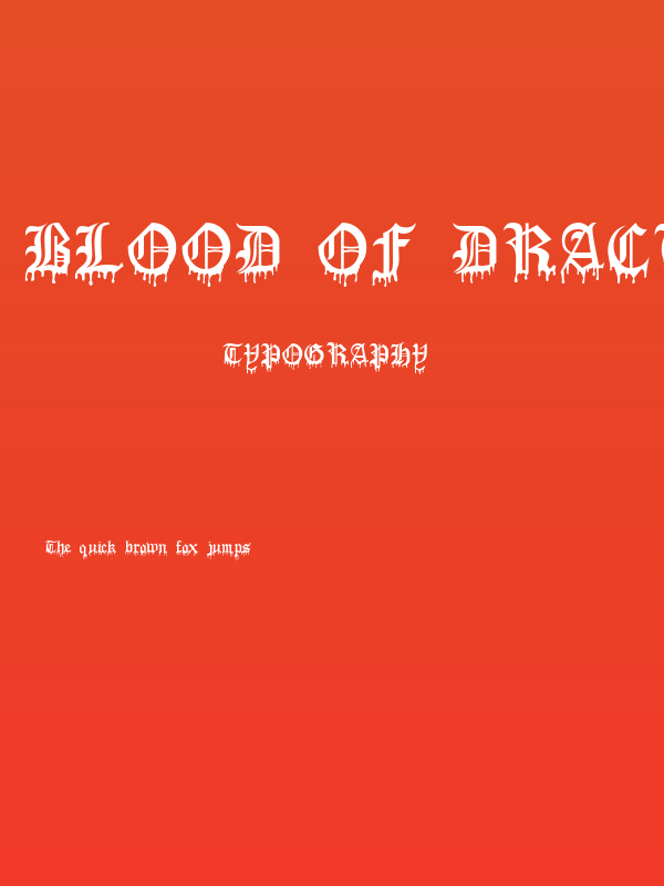 Blood Of Dracula Poster