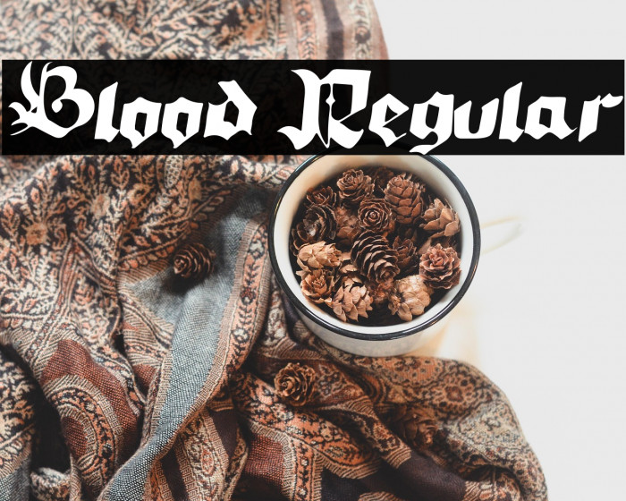 Blood Regular Example 2