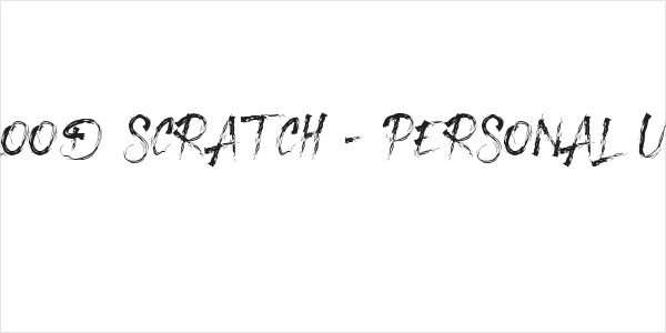 Blood Scratch - Personal Use Logo