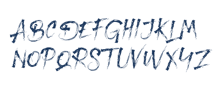 Blood Scratch - Personal Use Lowercase