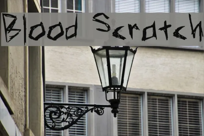 Blood Scratch Example 2