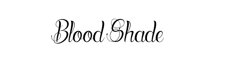 Blood Shade  font caratteri gratis