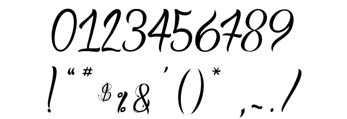 Blood Shade_PersonalUseOnly Font OTHER CHARS