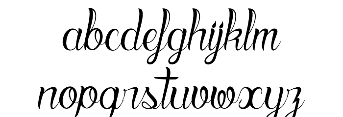 Blood Shade_PersonalUseOnly Font LOWERCASE