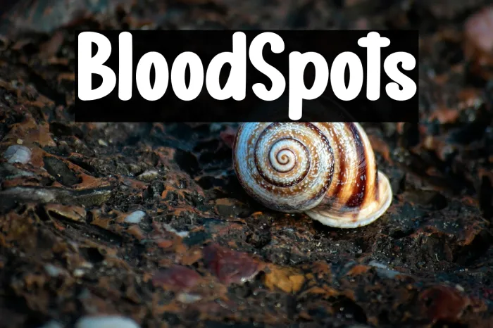 Blood Spots Example 1