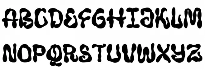 Blood Squad Font UPPERCASE