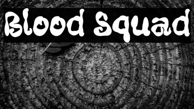 Blood Squad Caratteri examples