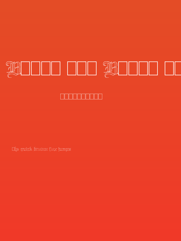 Blood and Blade outline demo Poster