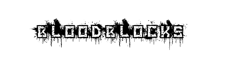 BloodBlocks  font caratteri gratis