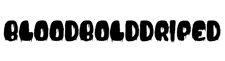 BloodBoldDriped  नि: शुल्क फ़ॉन्ट्स डाउनलोड