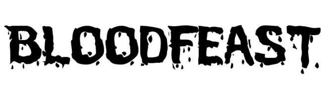 BloodFeast  Frei Schriftart Herunterladen
