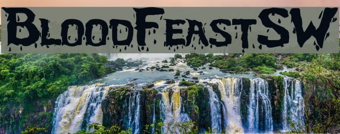 BloodFeastSW Font examples