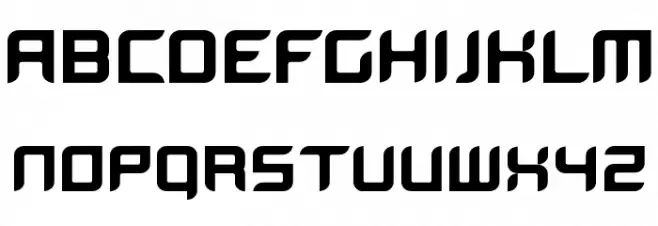 BloodWax Schriftart Groß