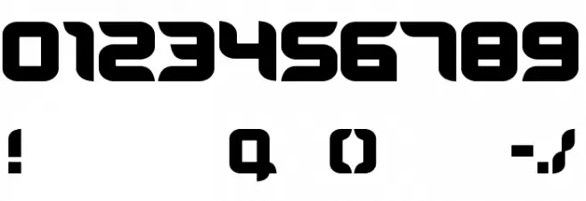 BloodWaxBold Font OTHER CHARS