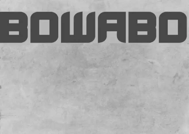 BloodWaxBold Font examples