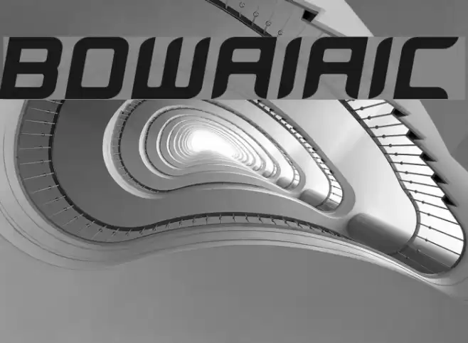 BloodWaxItalic Font examples