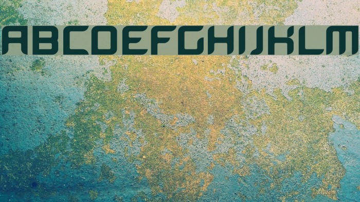BloodWax Font examples