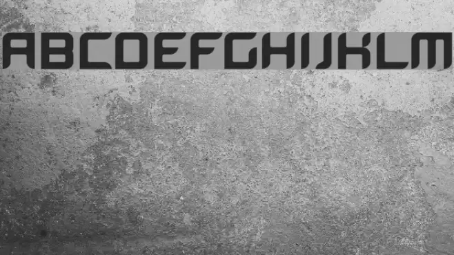 BloodWax Font examples