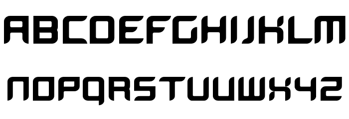 BloodWax Font LOWERCASE