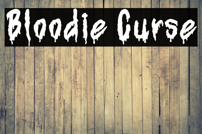 Bloodie Curse Caratteri examples
