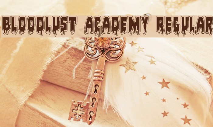 Bloodlust Academy Regular Example 2