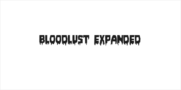 Bloodlust Expanded Logo