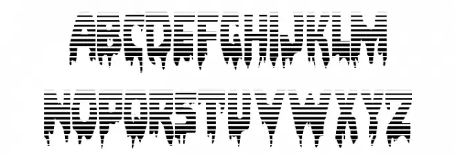 Bloodlust Gradient Regular Шрифта ВЕРХНИЙ