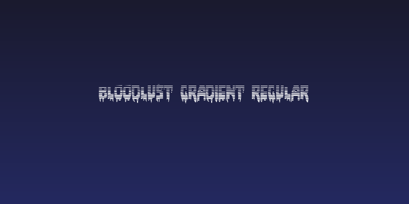 Bloodlust Gradient Regular Social Header