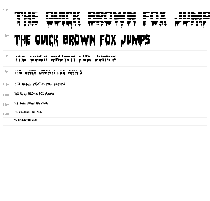 Bloodlust Gradient Regular Waterfall