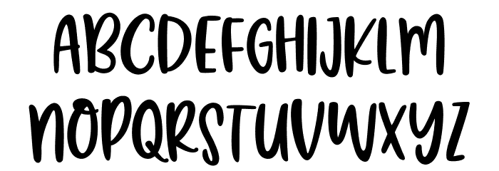 BloodsSpearing Font UPPERCASE