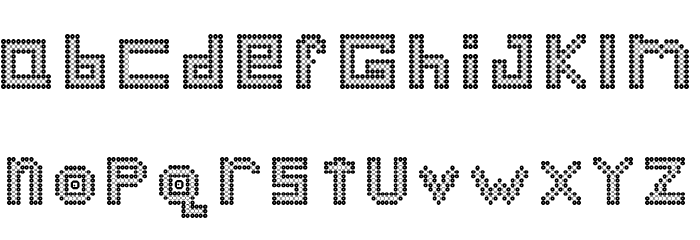 Bloodshot 1.1 Regular Font LOWERCASE