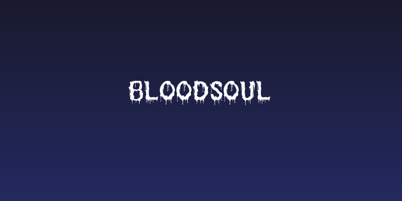 Bloodsoul Social Header