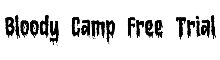 Bloody Camp Free Trial  Descarca Fonturi Gratis