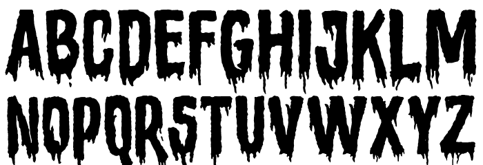 Bloody Camp Free Trial Font Litere mari