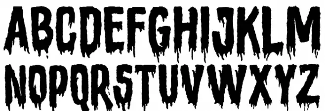 Bloody Camp Free Trial Caratteri MAIUSCOLE