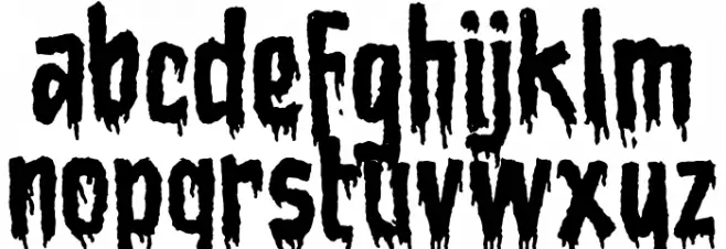 Bloody Camp Free Trial Caratteri MINUSCOLO