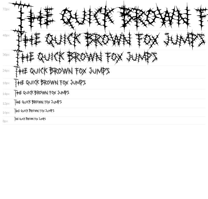 Bloody Durian Waterfall